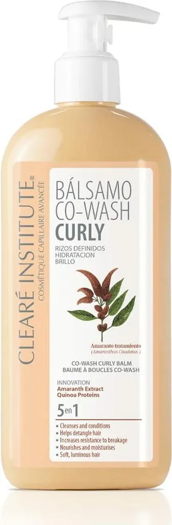 Balsamo Co-Wash Clearé Institute Ricci 300ml - Lucentezza Naturale
