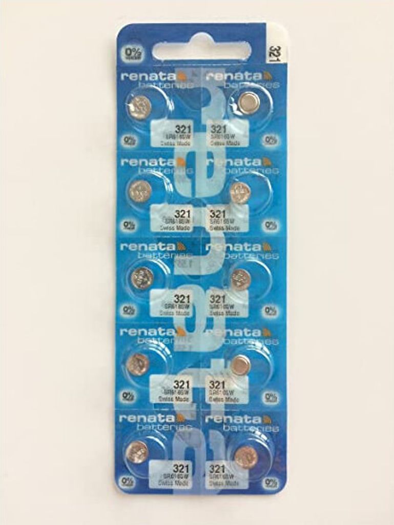 Renata 321 gombíková batéria 1,55V 6,8x1,65mm 10ks 4054 Obrázok produktu 