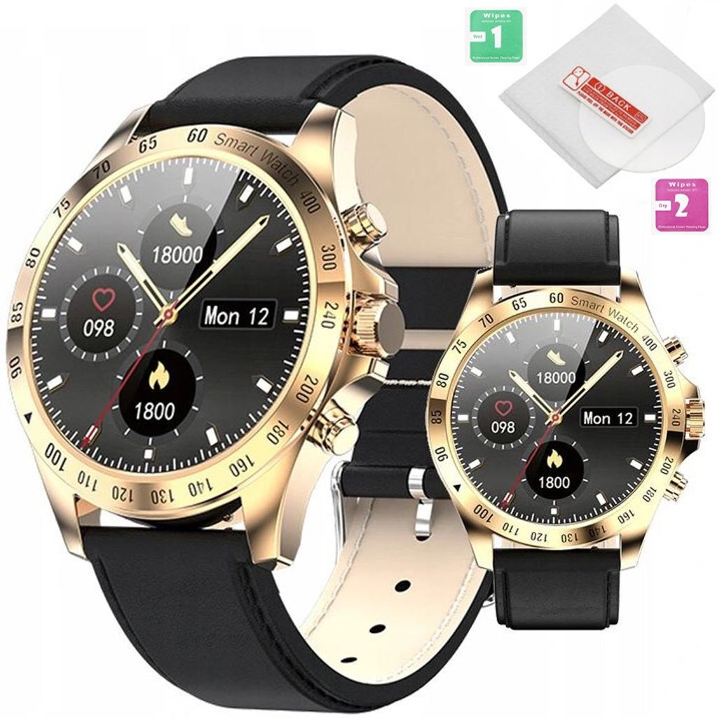 Smartwatch Męski Zegarek Pl Menu Puls Ciśnienie Zdjęcie produktu 