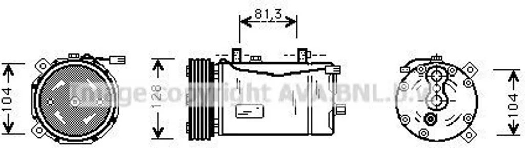 Réparer Clim VW T4 : Compresseur 7D0820805 Contre Bruit et Panne