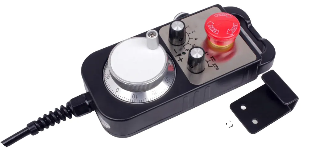 Manivelle pendulaire 6 axes 100 impulsions 5V avec arrêt d'urgence CNC