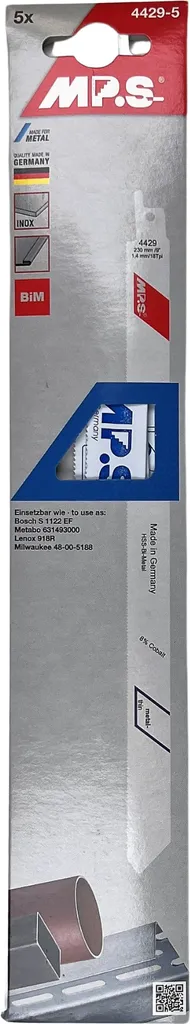 Lama Bimetallica MPS: Il Segreto dei Fabbri per Tagli Perfetti - 4