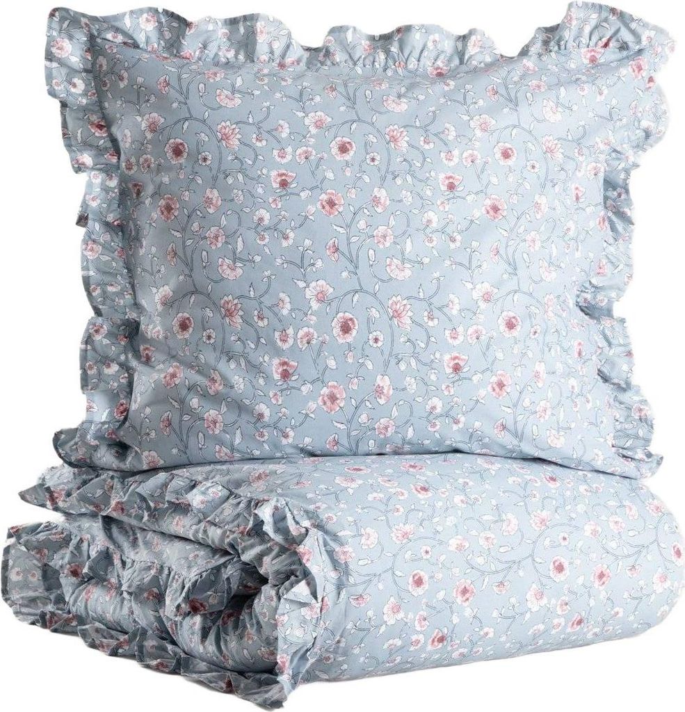 HOMLA Pościel JULIA bawełniana z falbanką 140x200 + 1*70x80 Zdjęcie produktu 