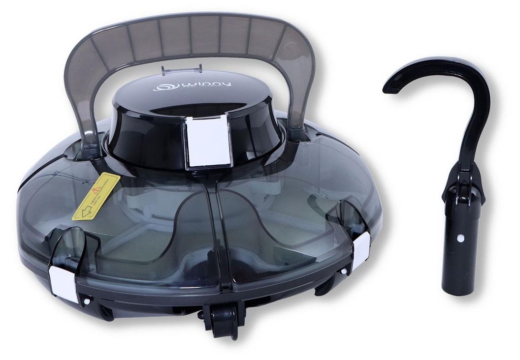 WYBOT Winny 200 Kabelloser Poolroboter Schwarz Neu