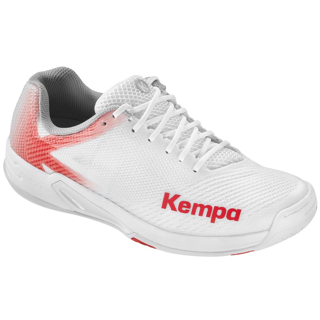 Kempa Wing 2.0 Women Handballschuhe Damen weiß rot Gr 43