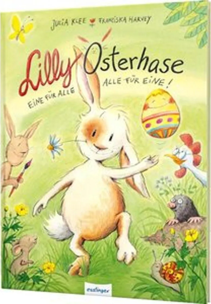 Lilly Osterhase - Figurine de Lapin de Pâques Décorative en Céramique