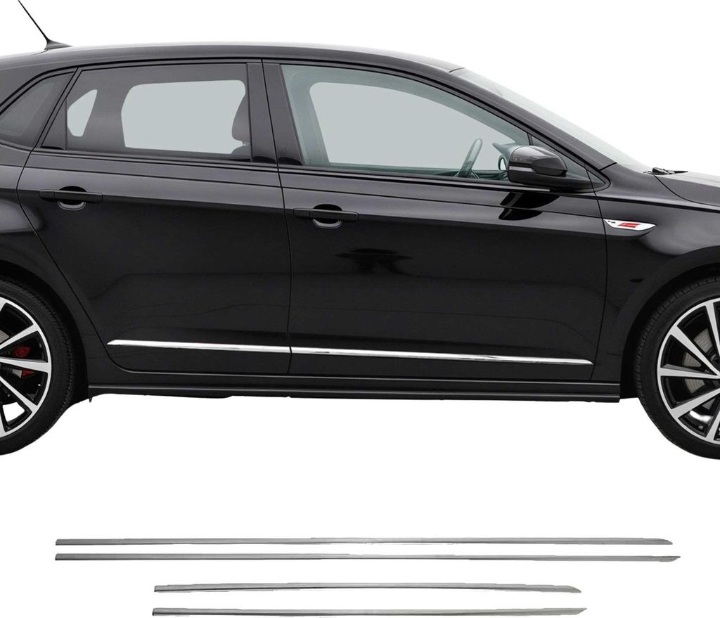 Bande baguette de porte latérale pour VW Polo 2017-2021 en Image du produit 