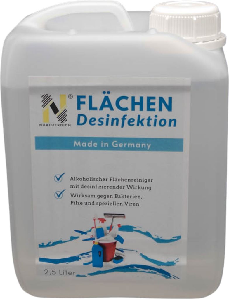 NURFUERDICH 2,5 Liter Desinfektionsmittel Produktbild 