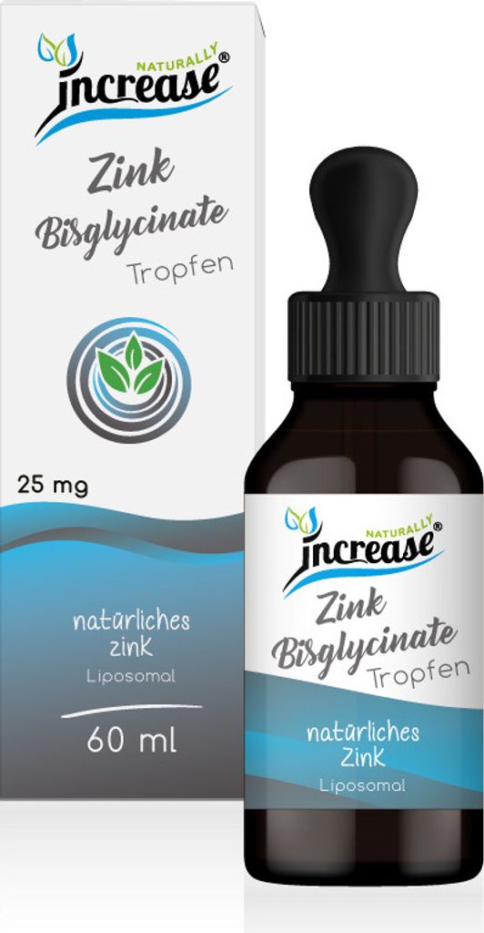 Liposomale Zink Bisglycinat Tropfen hochdosiert - (3000 mg Produktbild 