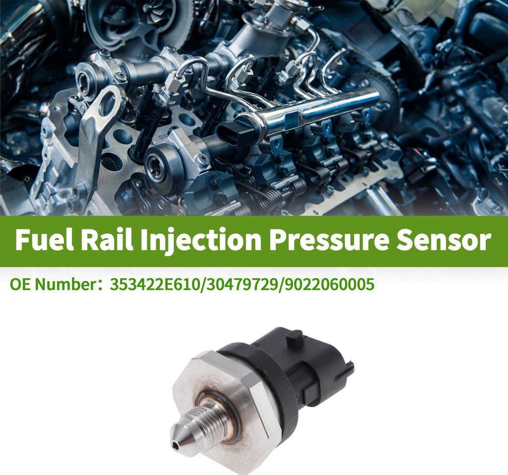 Nr.353422E610 Kraftstoffeinspritzdrucksensor für Hyundai Veloster 1.6T 2019-2021 Kraftstoffschienendrucksensor 1 Stück