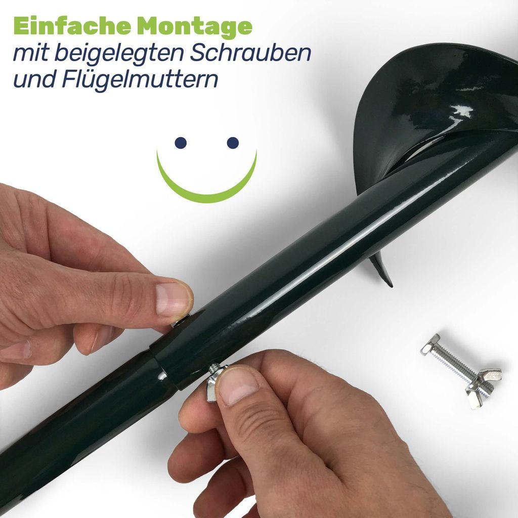 Handbohrer Erdlochbohrer Handerdbohrer Erdbohrer Produktbild 3