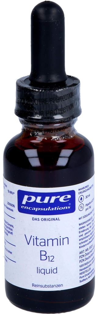 Pure Encapsulations Witamina B12 w płynie 30 ml Zdjęcie produktu 