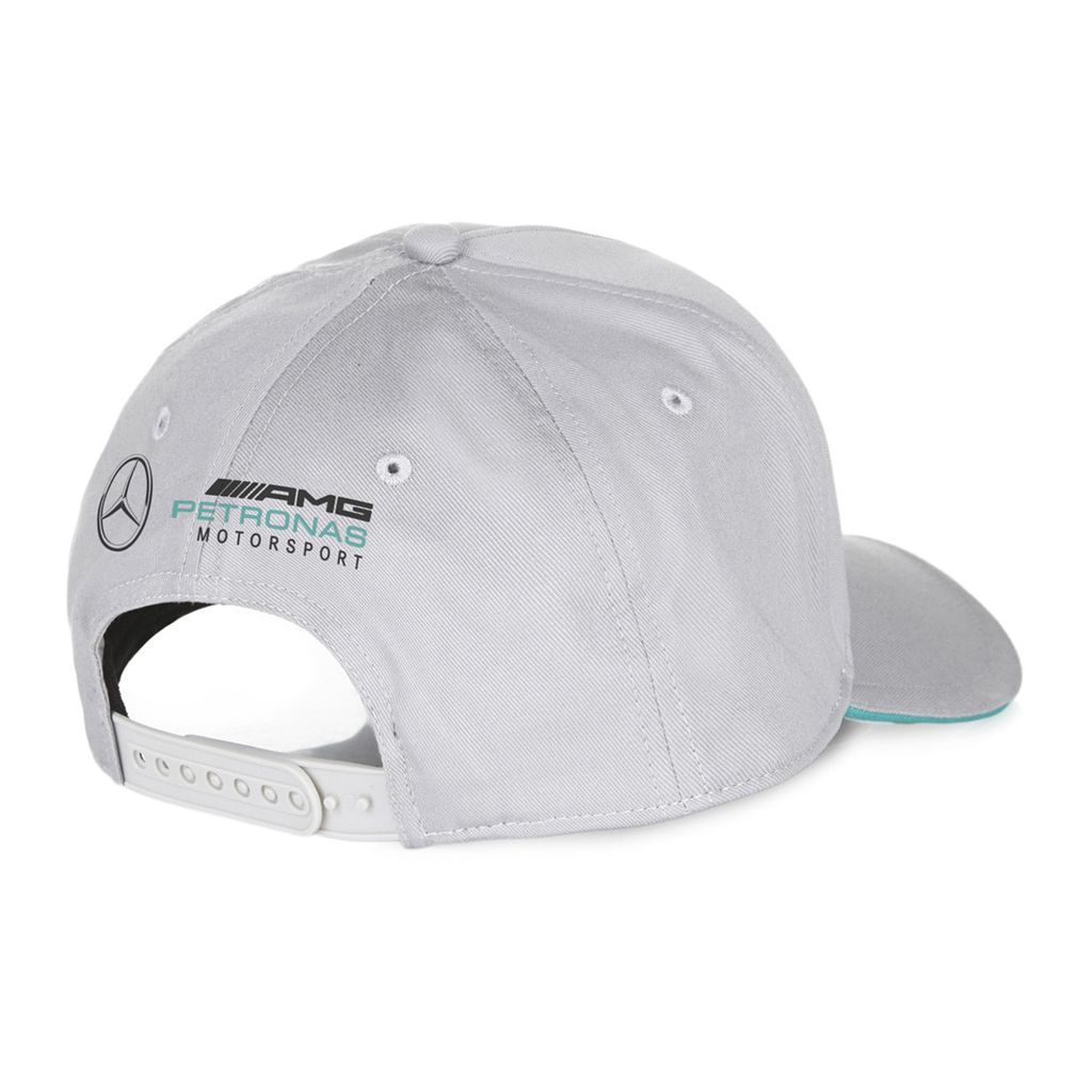 Mercedes AMG Petronas Motorsport Logo Cap OSFA grau Produktbild 