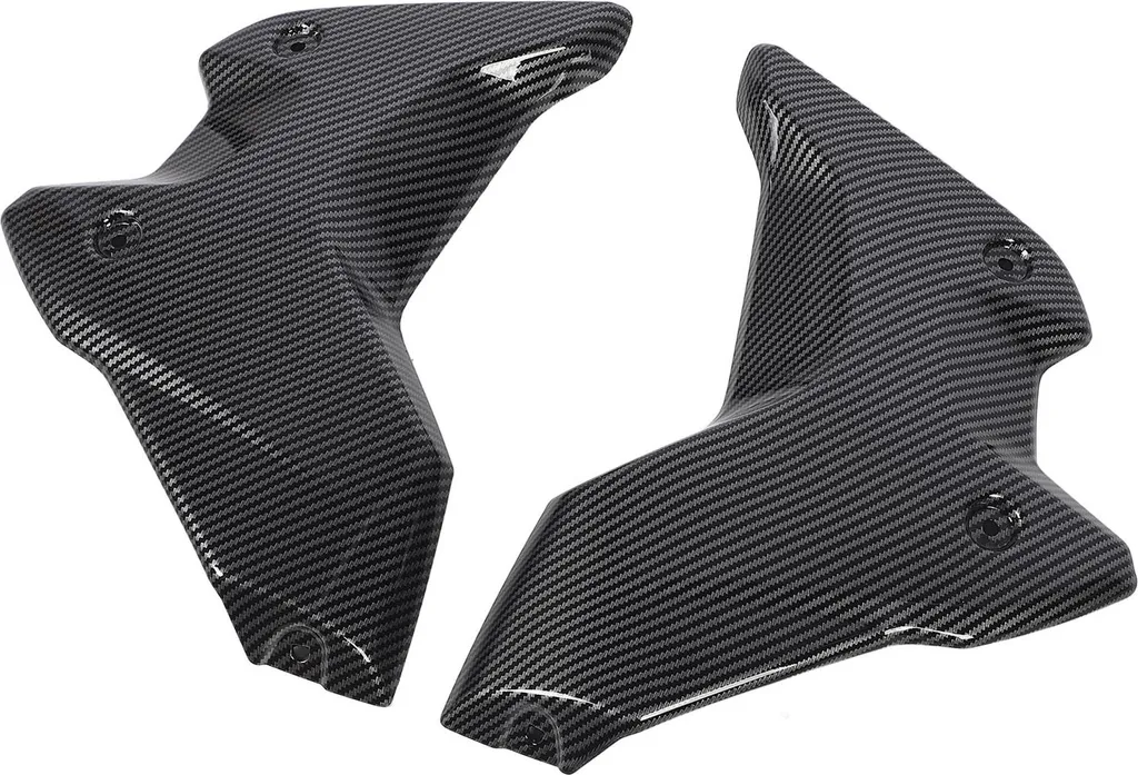 Cache Latéral et Protège Radiateur Moto pour R1250GS - Look Carbone