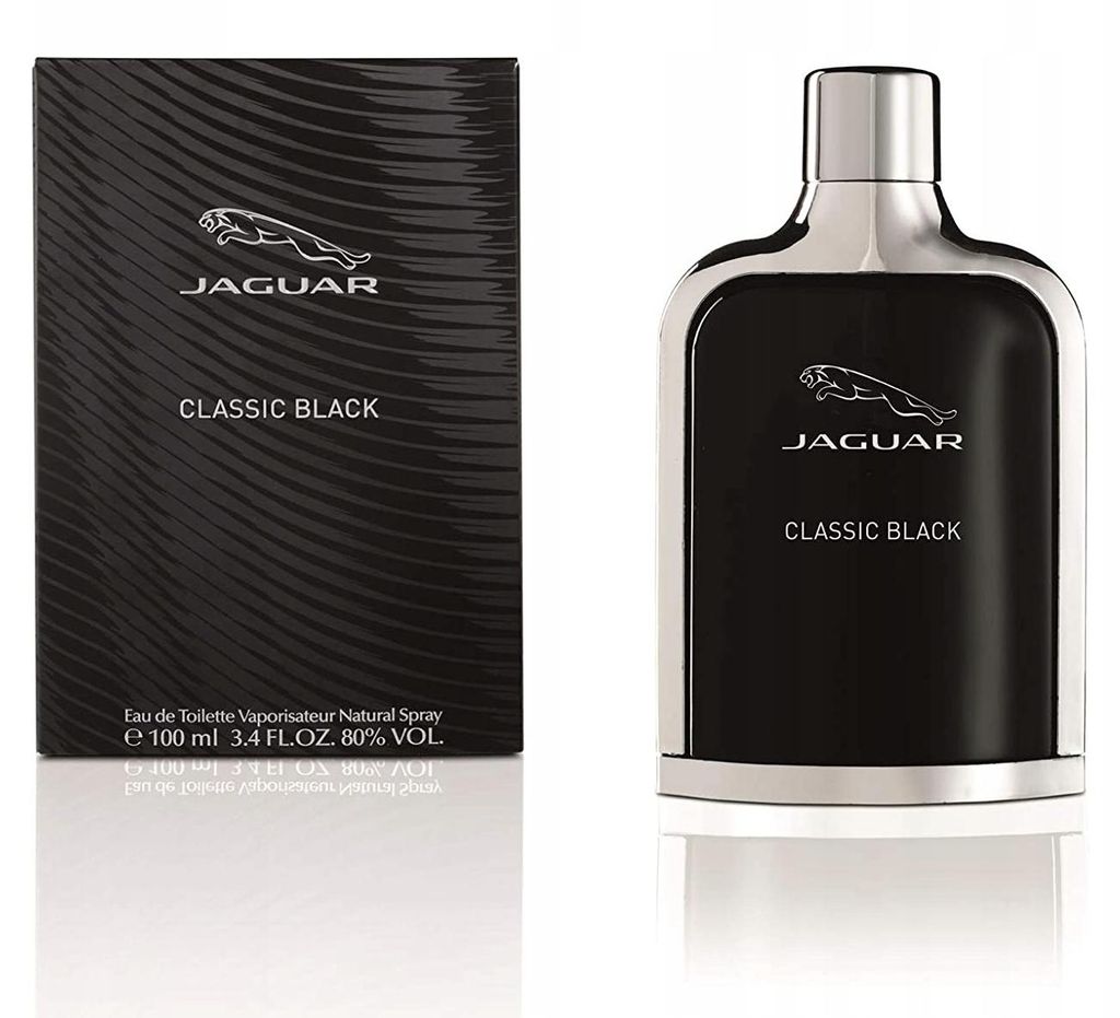 Jaguar Classic Black Eau de Toilette Spray 100ml Immagine del prodotto 