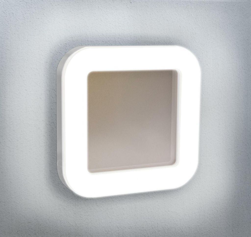 CENTURY OMNIA LED-Außenwand- und Deckenleuchte, quadratisch, 24 W, 4000 K, IP65