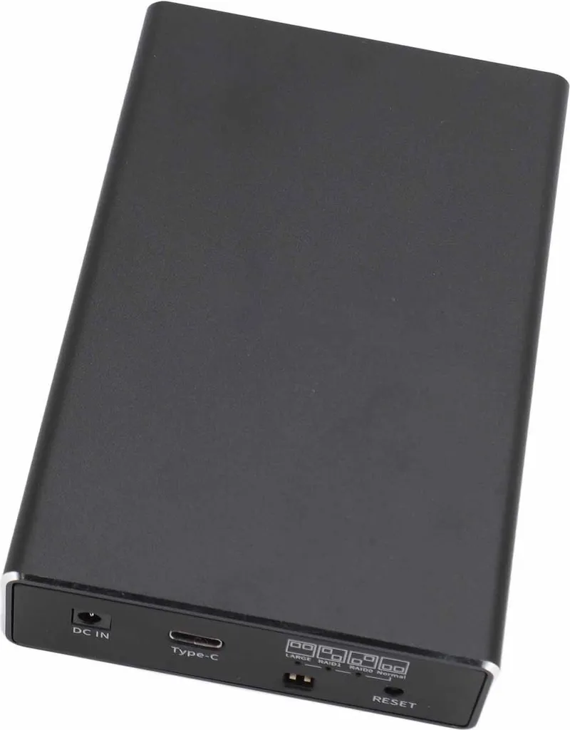Boîtier RAID USB-C 10Gbps pour Double Disque Dur 2,5 Pouces SATA SSD - 3
