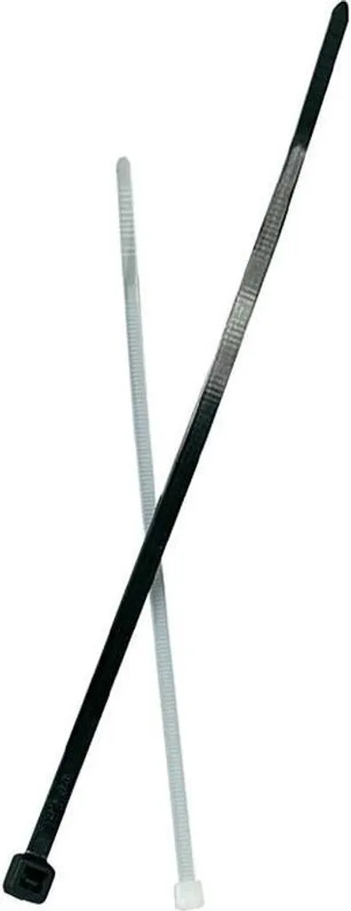 Fischer 37996 fascetta per cavi Fascetta per cavi a scala in nylon trasparente 100 pz