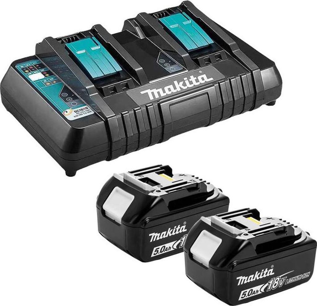 Makita 199482-2, Batterie- & Ladegerät-Set, Lithium-Ion Produktbild 