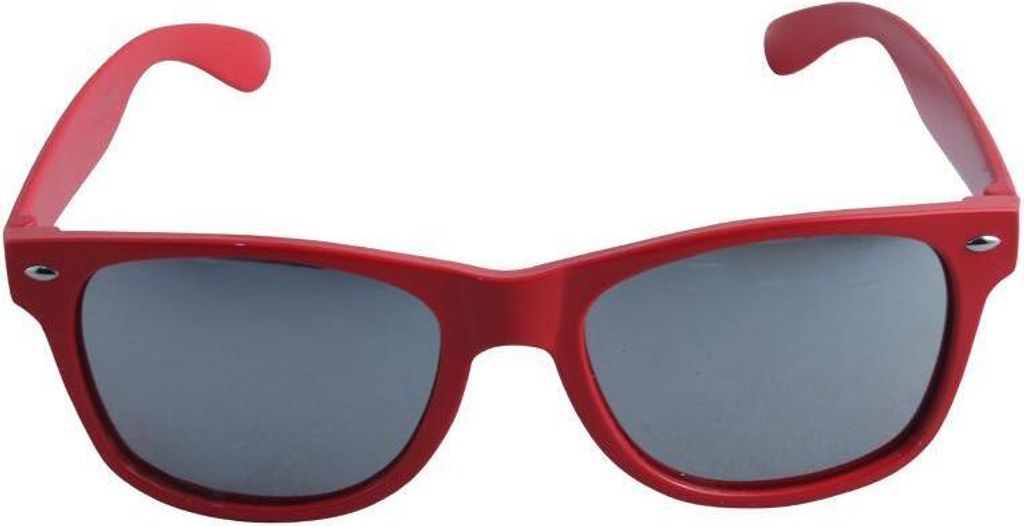 Freak Scene Sonnenbrille rot - M - silber verspiegelt