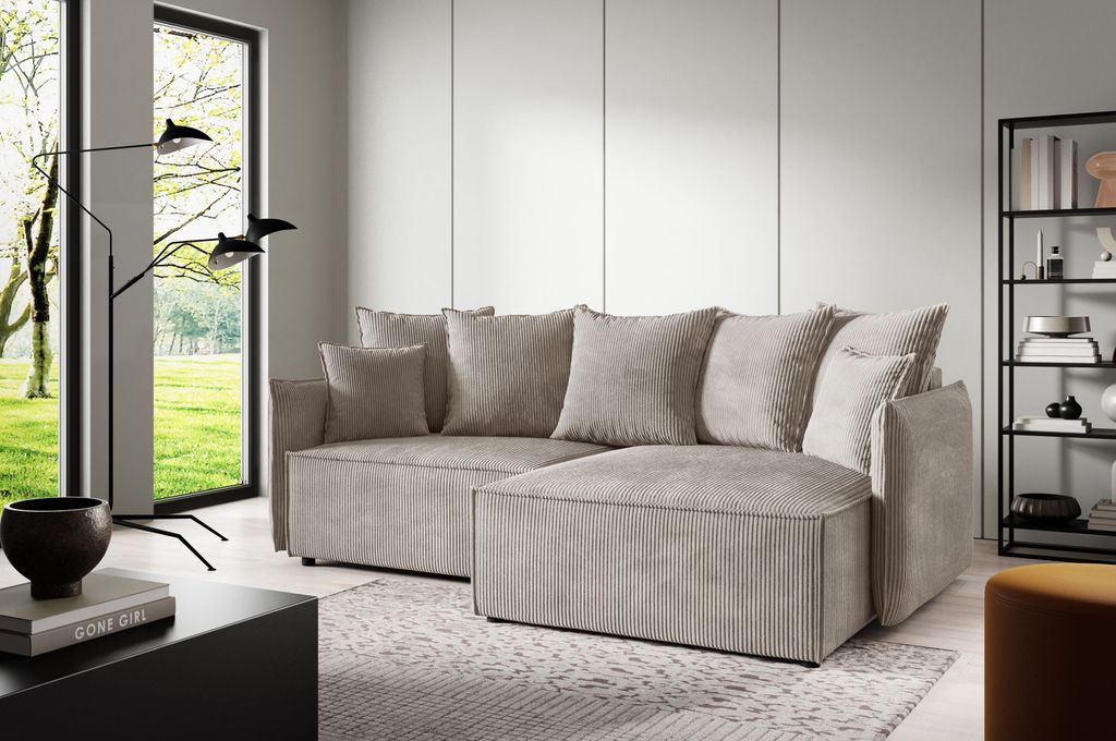 L-Form Ecksofa ANTONIO ABRIAMO-POSSO 221x148x70 cm mit Produktbild 