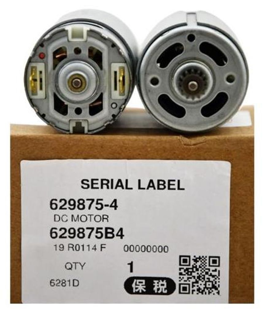 Makita 629875-4 Original Gleichstrommotor 6280D 6281D Motor Produktbild 