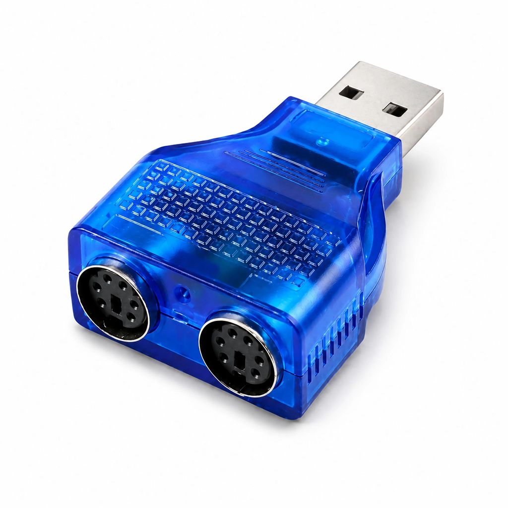 C17 PS/2 auf USB Adapter – Tastatur & Maus Konverter – PS2 Produktbild 