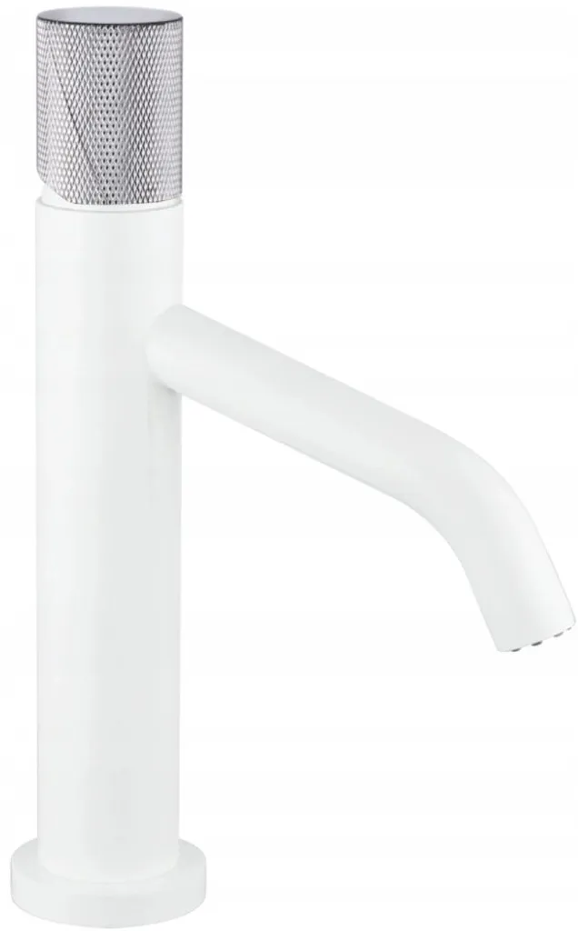 Mexen Rumba One rubinetto da lavabo, bianco/cromo - 73501-22