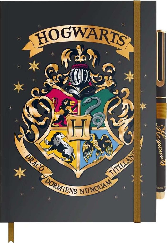 Harry Potter Hogwarts A5 Premium Notizbuch + Stift