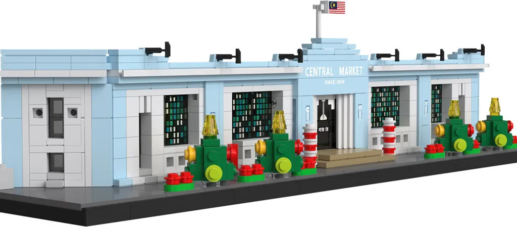 Kit Architecture Kuala Lumpur CaDA 940 Pièces : Une Construction Sans Faille