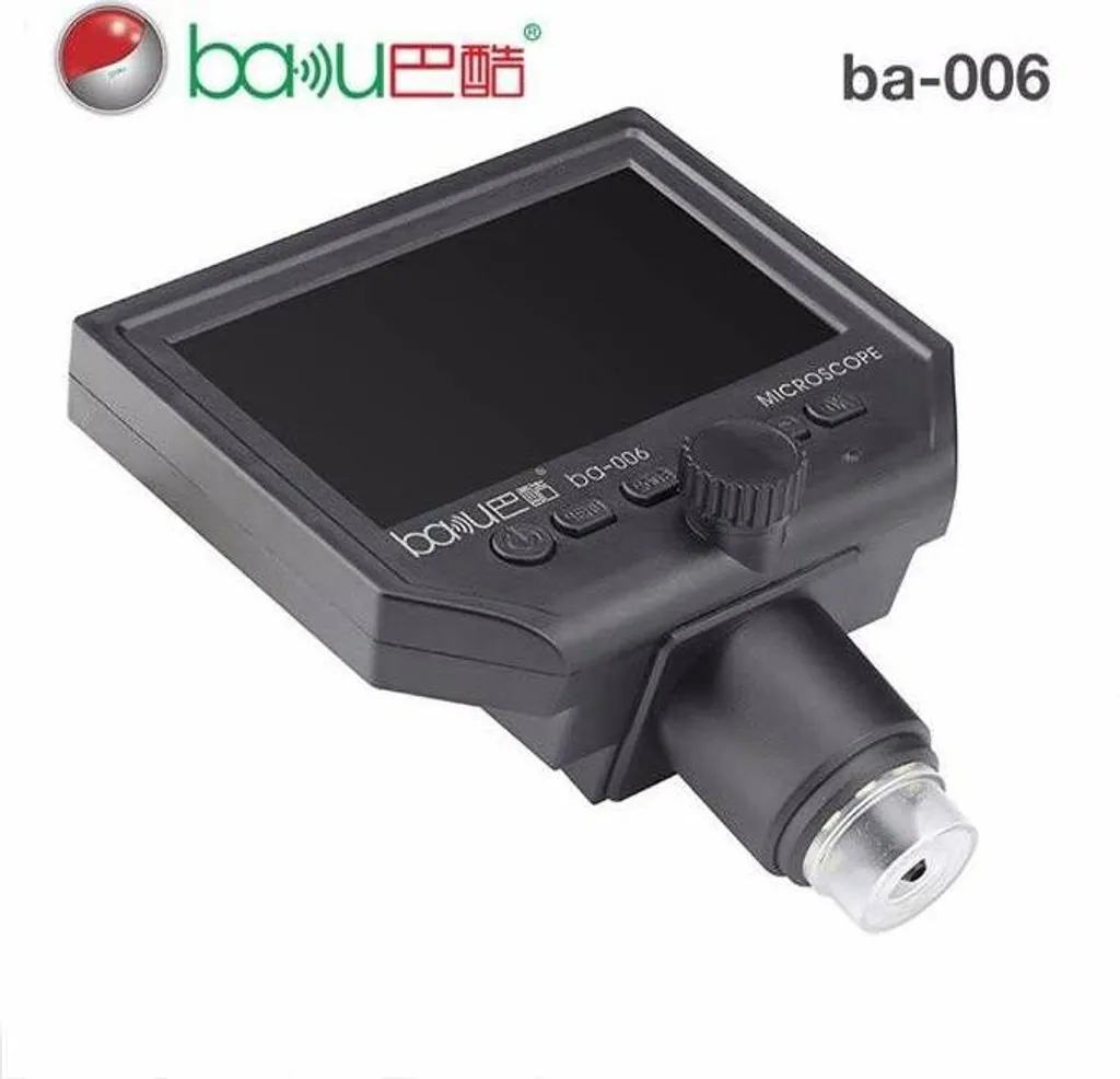 Réparez vos circuits facilement avec le microscope LCD Baku BA-006 noir