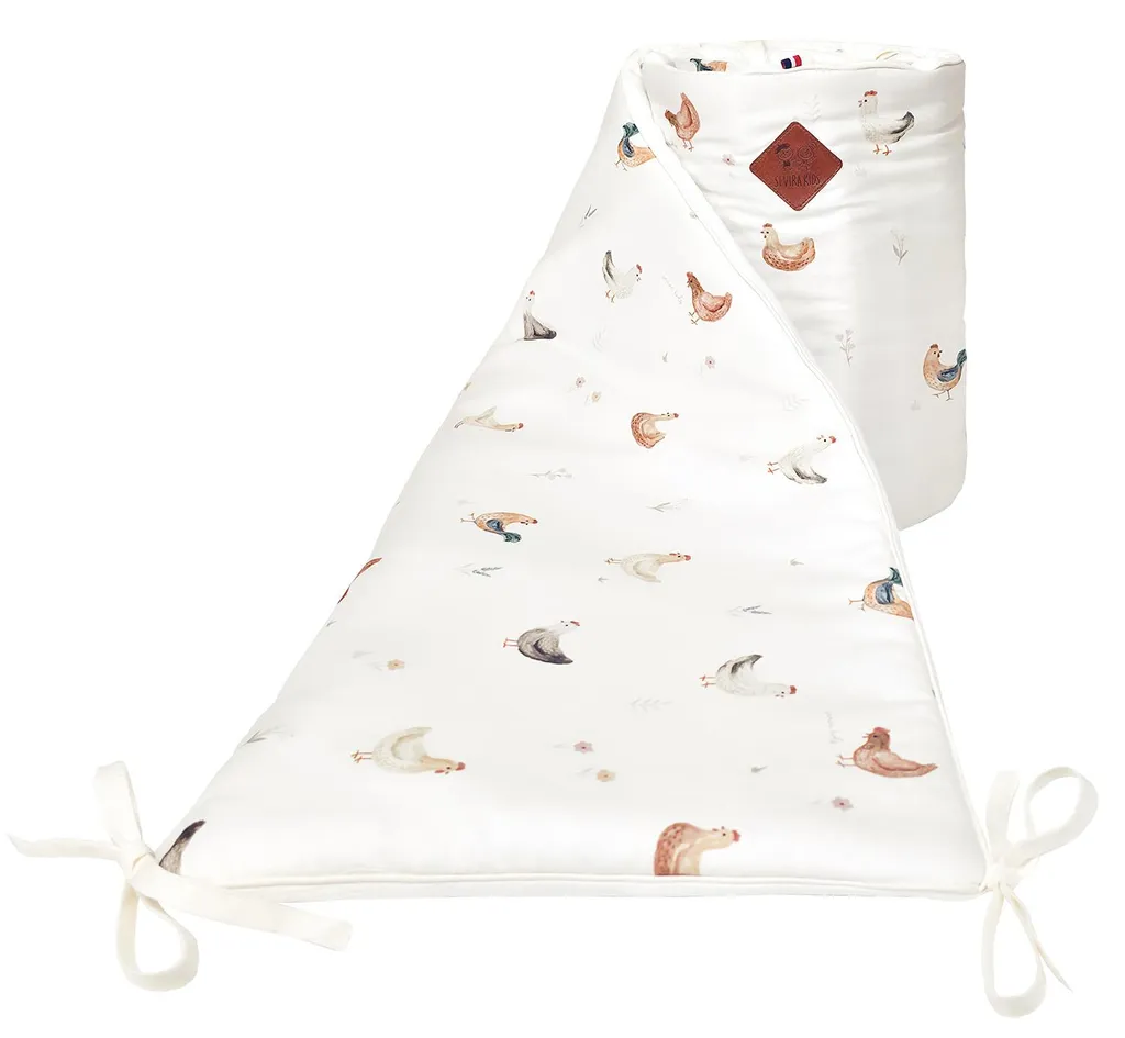 Bettumrandung Gallina Sevira Kids - Protection Lit Bébé Naturbeige