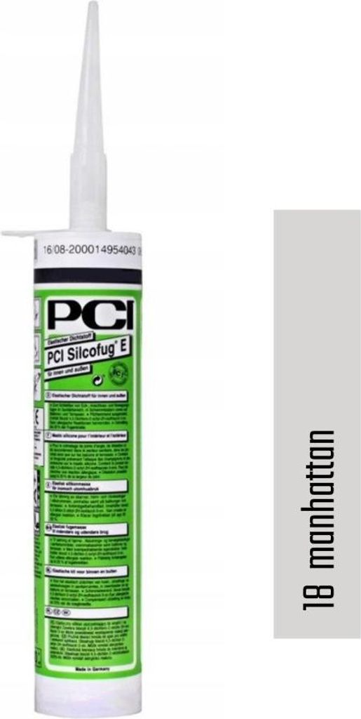 PCI Silcofug Univerzální silikon E 18 manhattan - 310ml Obrázek produktu 