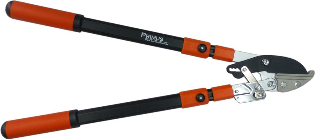 Garten Primus 110-0 Amboss Ratschenschere, schwarz/orange (1 Stück)