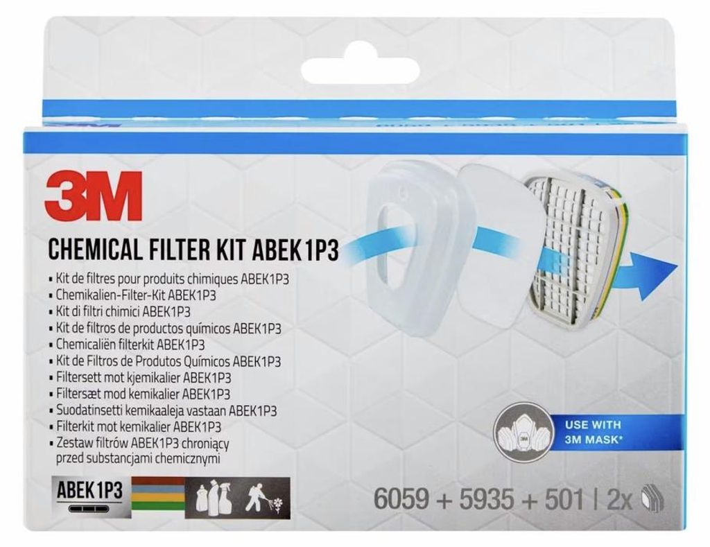 Filterkit voor maskers voor spuitverfwerkzaamheden, serie Productafbeelding 