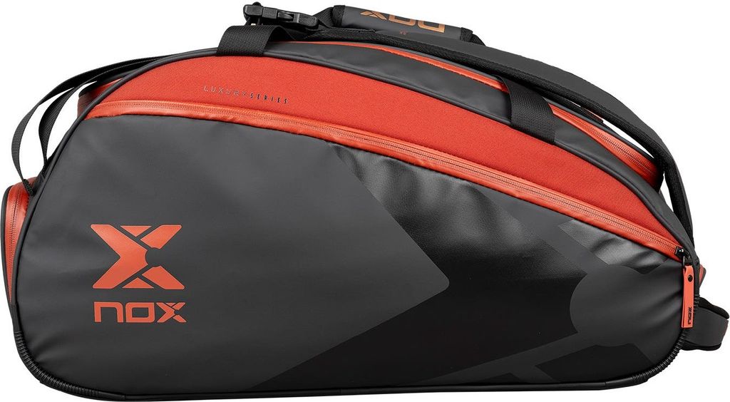 Padeltaschen Nox Luxury Open Series Schwarz Rot Bpopenblre