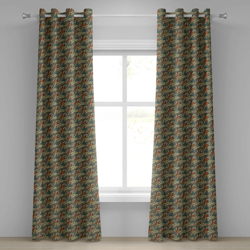 Tenda 2 Pannelli ABAKUHAUS 280x245 cm - Offerta Arredo Verde Avocado