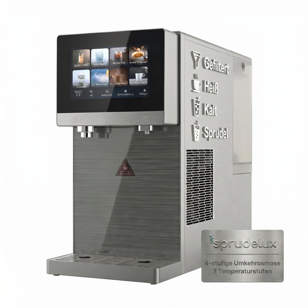 SPRUDELUX PRO TOUCH Umkehrosmoseanlage mit Sprudel – Produktbild 