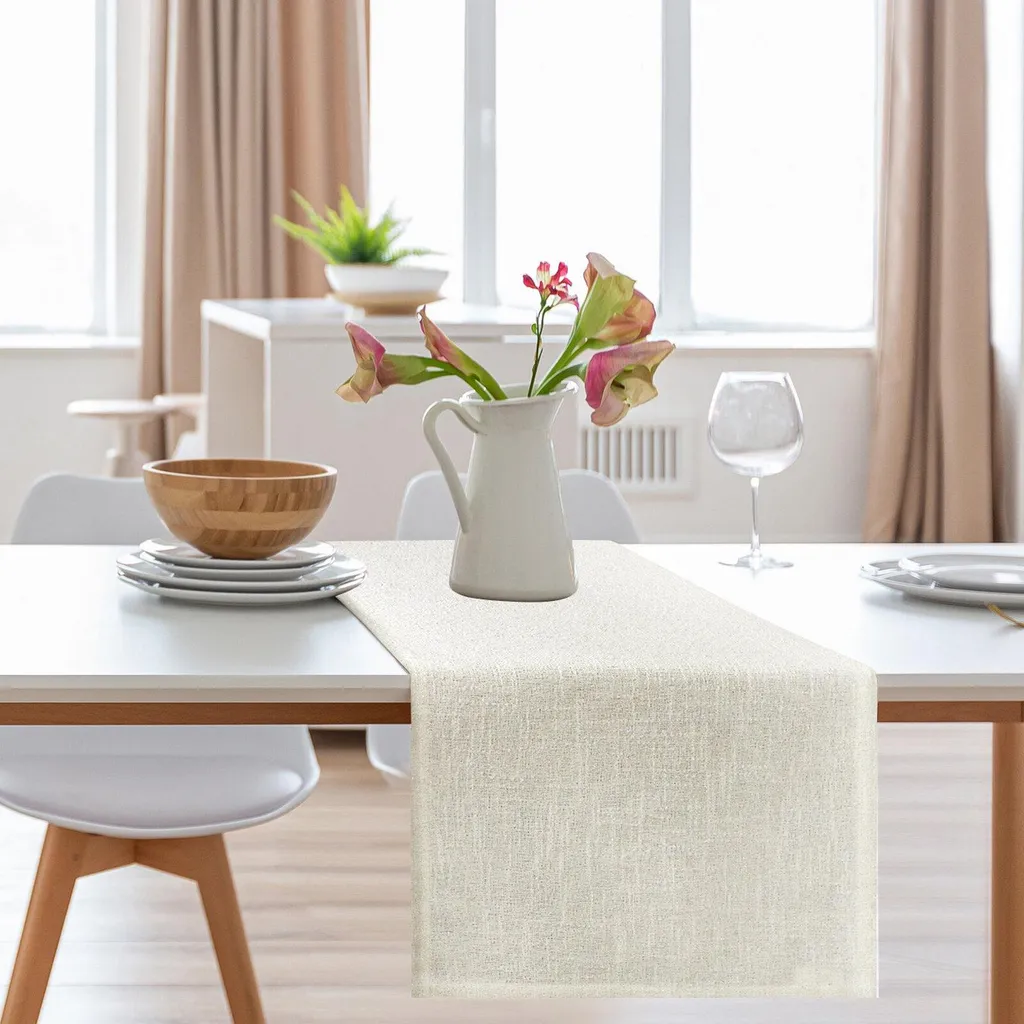 Tovaglia Elegante Eurofirany 85x85 Crema | Tessile Casa di Lusso - 4