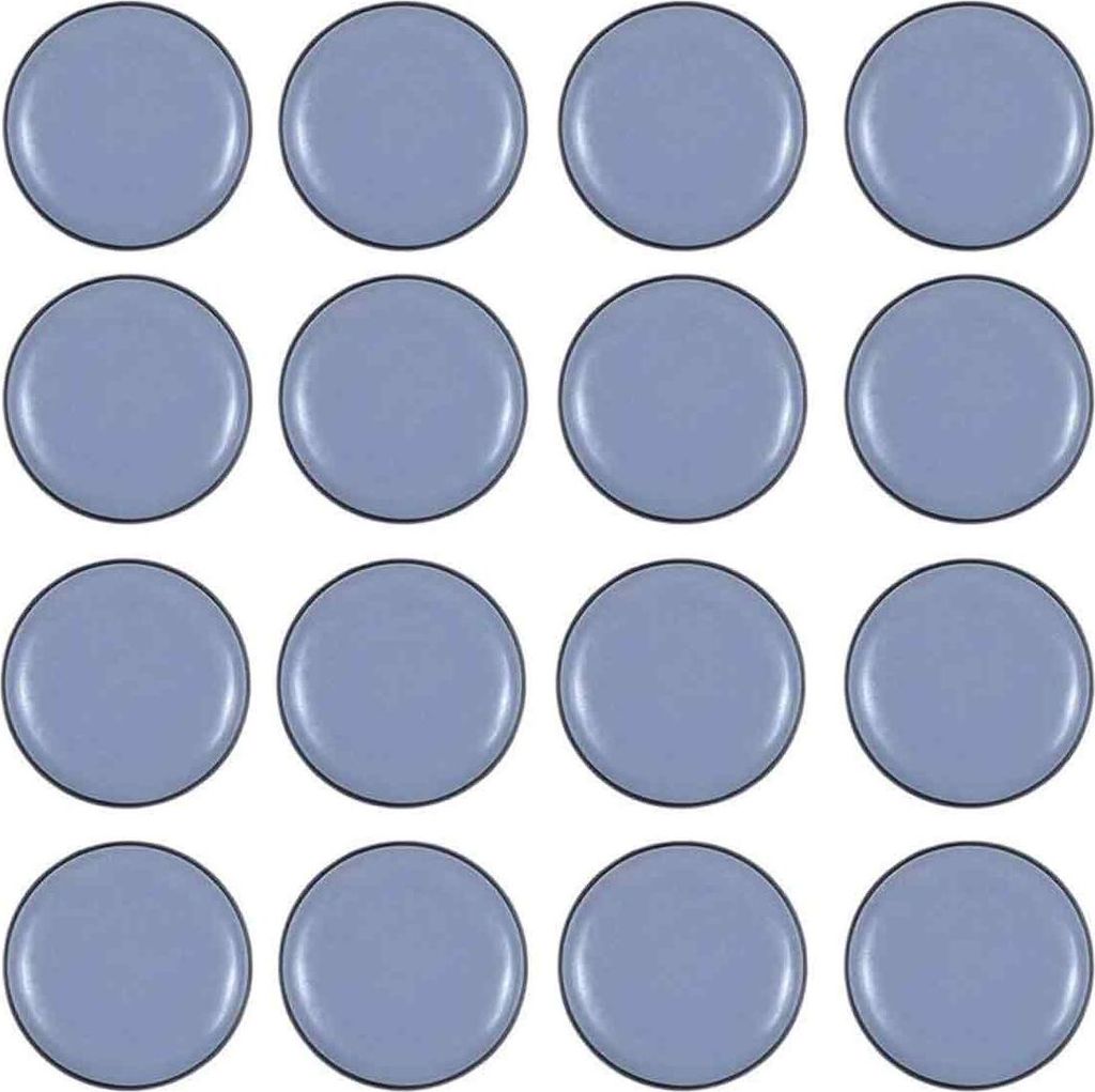 20 Stück Möbelgleiter, selbstklebende Teflon-Möbelgleiter, runde Stuhlgleiter, für Stuhl, Sofa, Schreibtisch, Tisch, Sessel (25 mm)