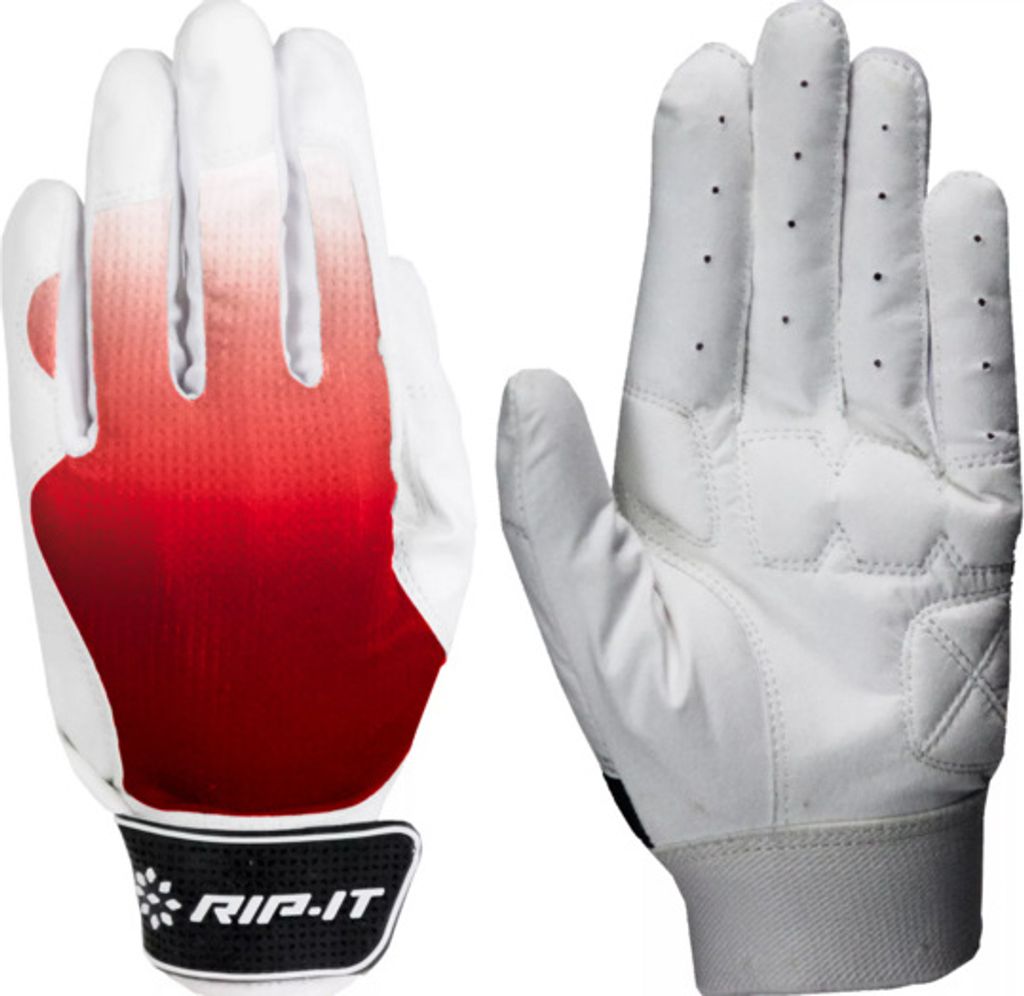 RIP-IT Womens Blister Control Fastpitch Softball Women ́s Batting Glove S Scarlet Baseball/Softball Artikel