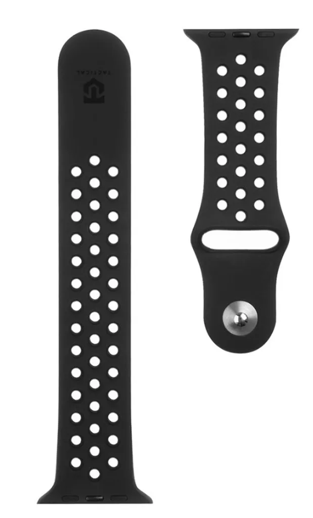 Cinturino Apple Watch 1/2/3/4/4/5/6/7/SE 42/44/45mm Nero - Tattico