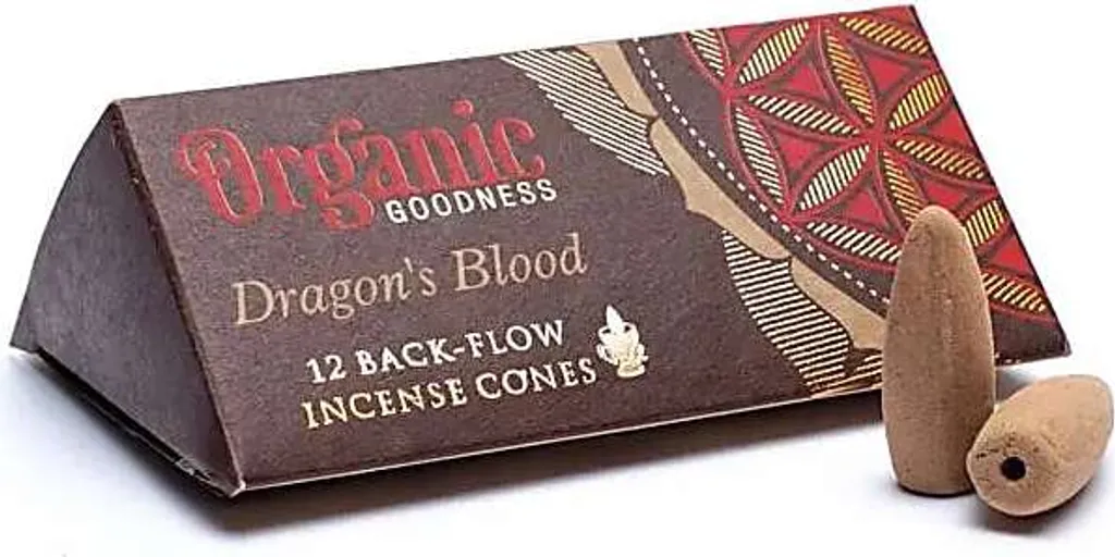 Encens backflow naturel au Sang de Dragon - Boîte de 24g pour fontaine