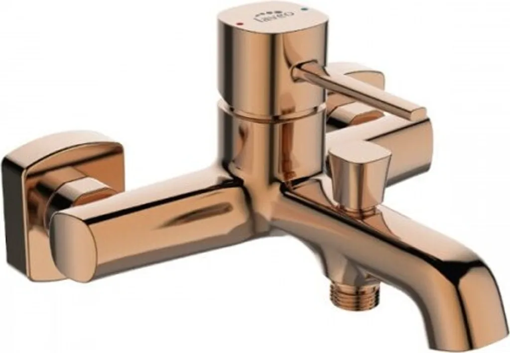 Miscelatore Lusso POLLA Oro Rosa Rame - Rubinetteria Elite a Parete