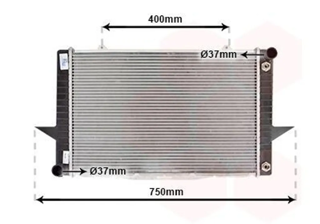 Radiateur de remplacement pour restauration moteur Volvo 850 et V70 I