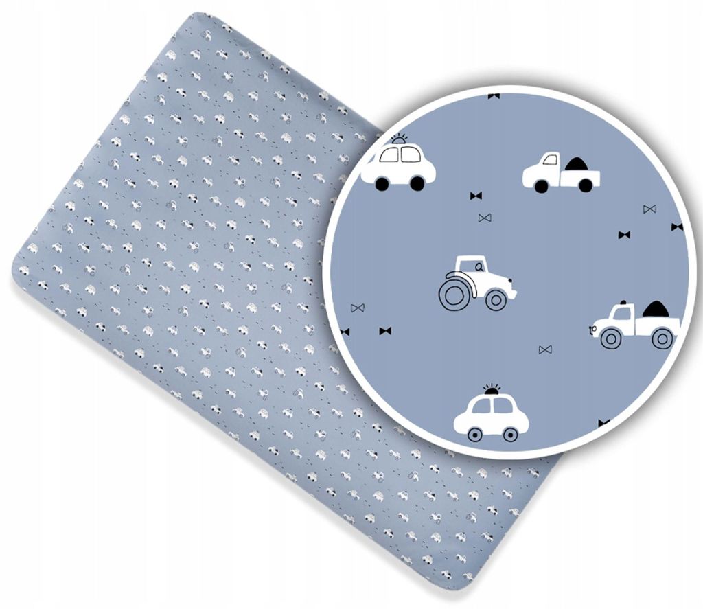 Drap-housse pour lit d'enfant 70 x 140 cm - 100 % coton - Image du produit 