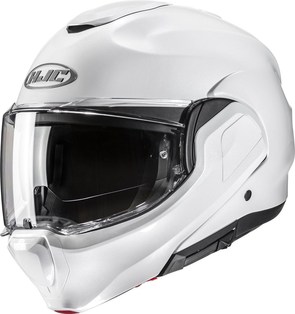 HJC F100 Solid Pearl White Klapphelm XXL