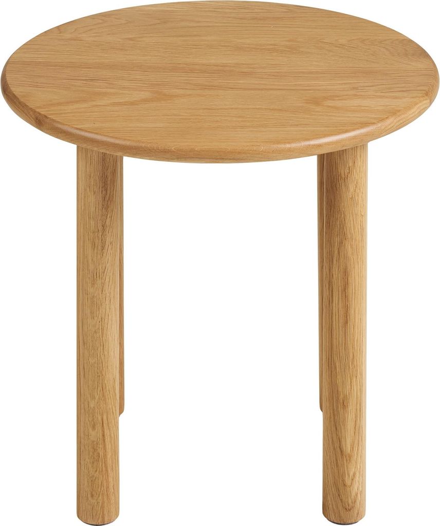 Beistelltisch >Jena< in Eiche, Massivholz - 40x40cm (HxD)