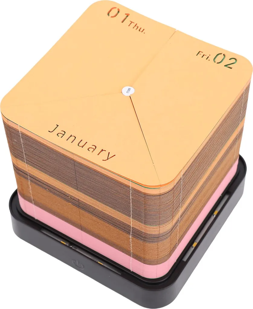Calendrier Bloc-notes 3D Capybara Anti-Stress Décor Bureau avec Lumière - 2