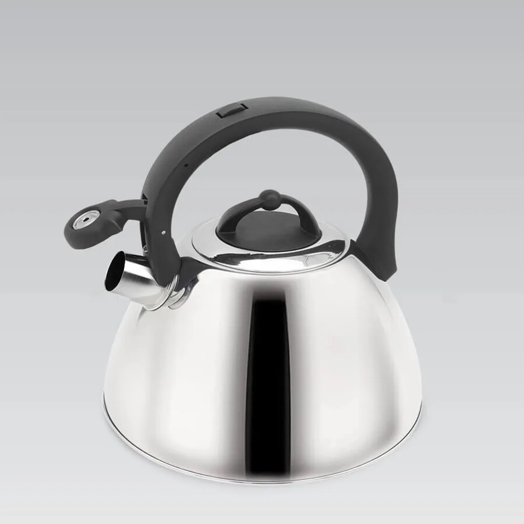 Bouilloire induction 2,5 L MR1335 en acier inoxydable avec sifflet fixe